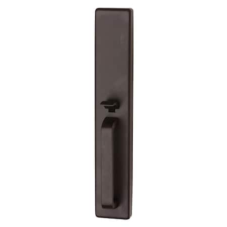Falcon 25 Series Blank Escutcheon Thumbpiece Trim, Dark Bronze Painted 512TP-BE SP313